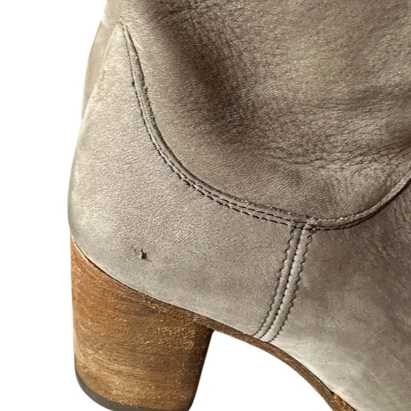 FRYE ADDIE SUEDE LEATHER HEELS BOOTS